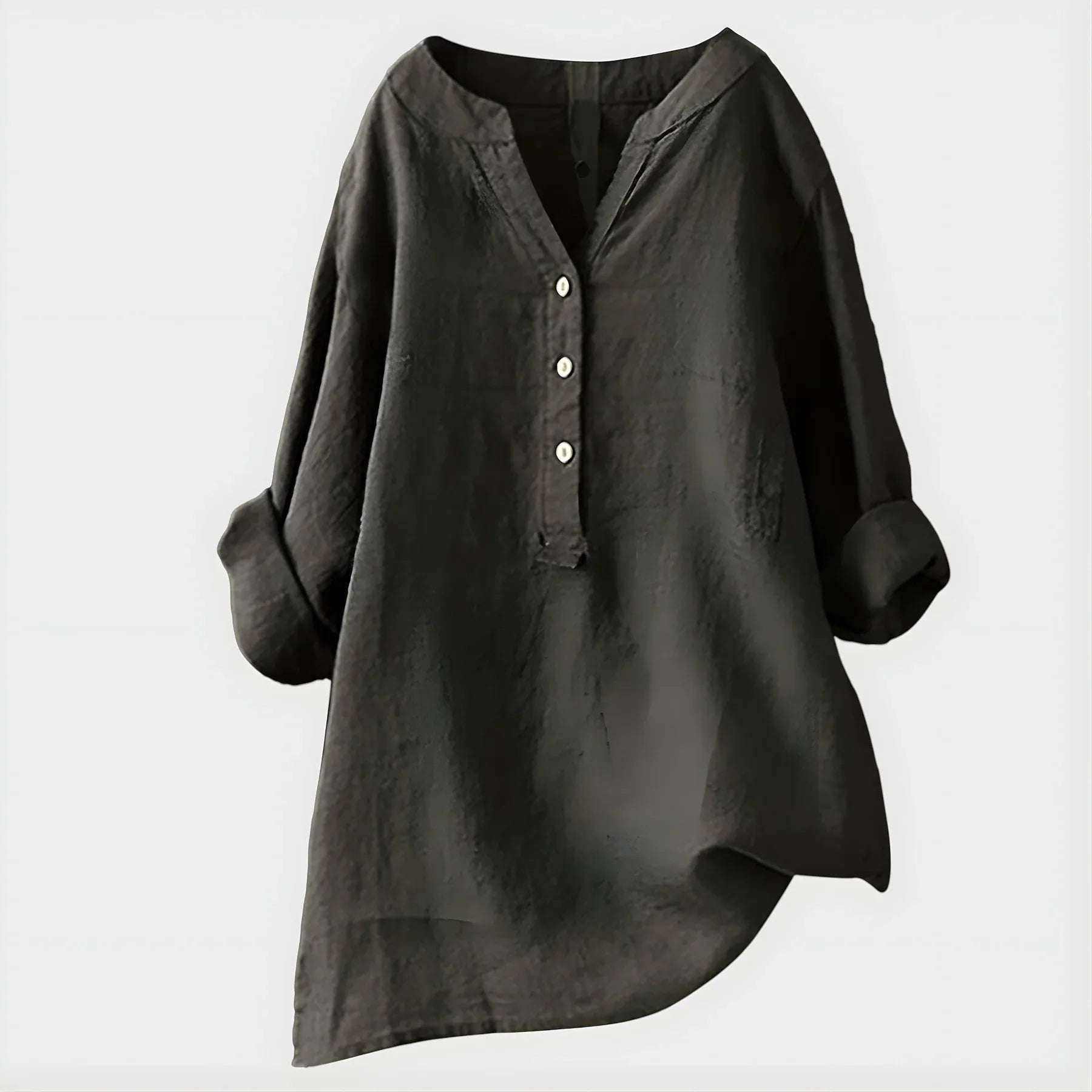 Veronique™ Elegant V-Neck Blouse