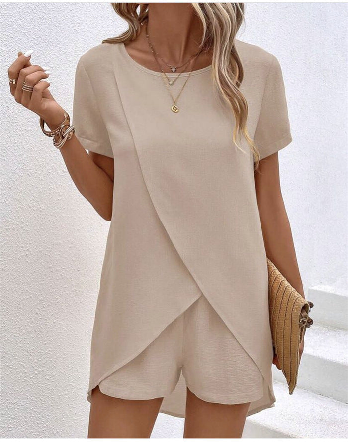 AMALIA™ – Elegant Summer Co-ord Lounge Set