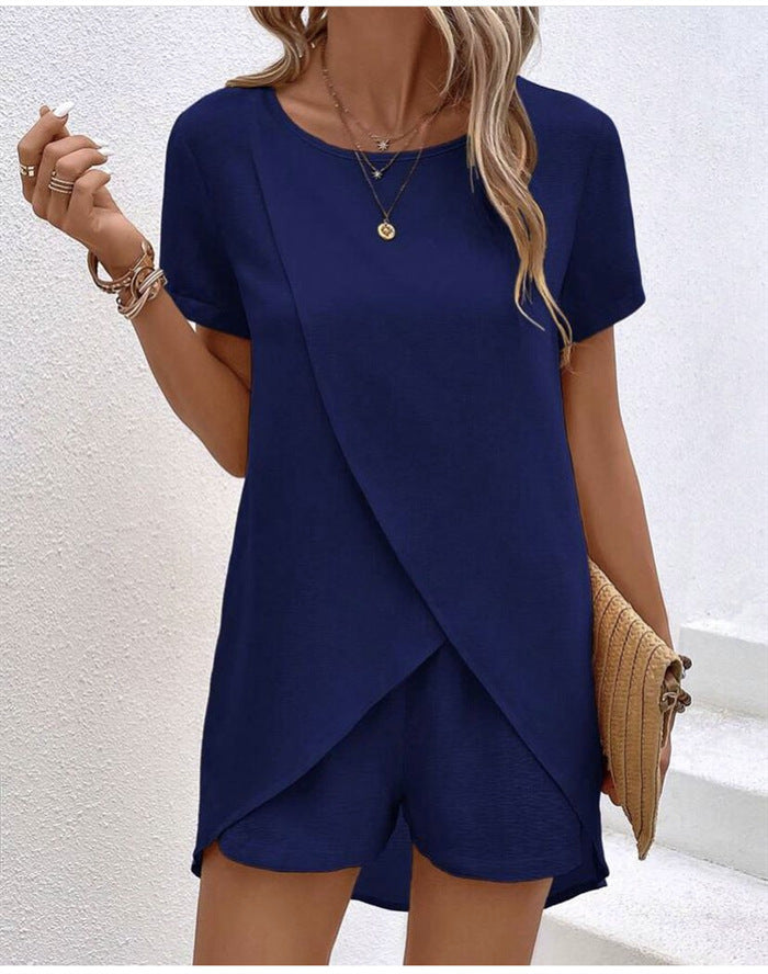 AMALIA™ – Elegant Summer Co-ord Lounge Set