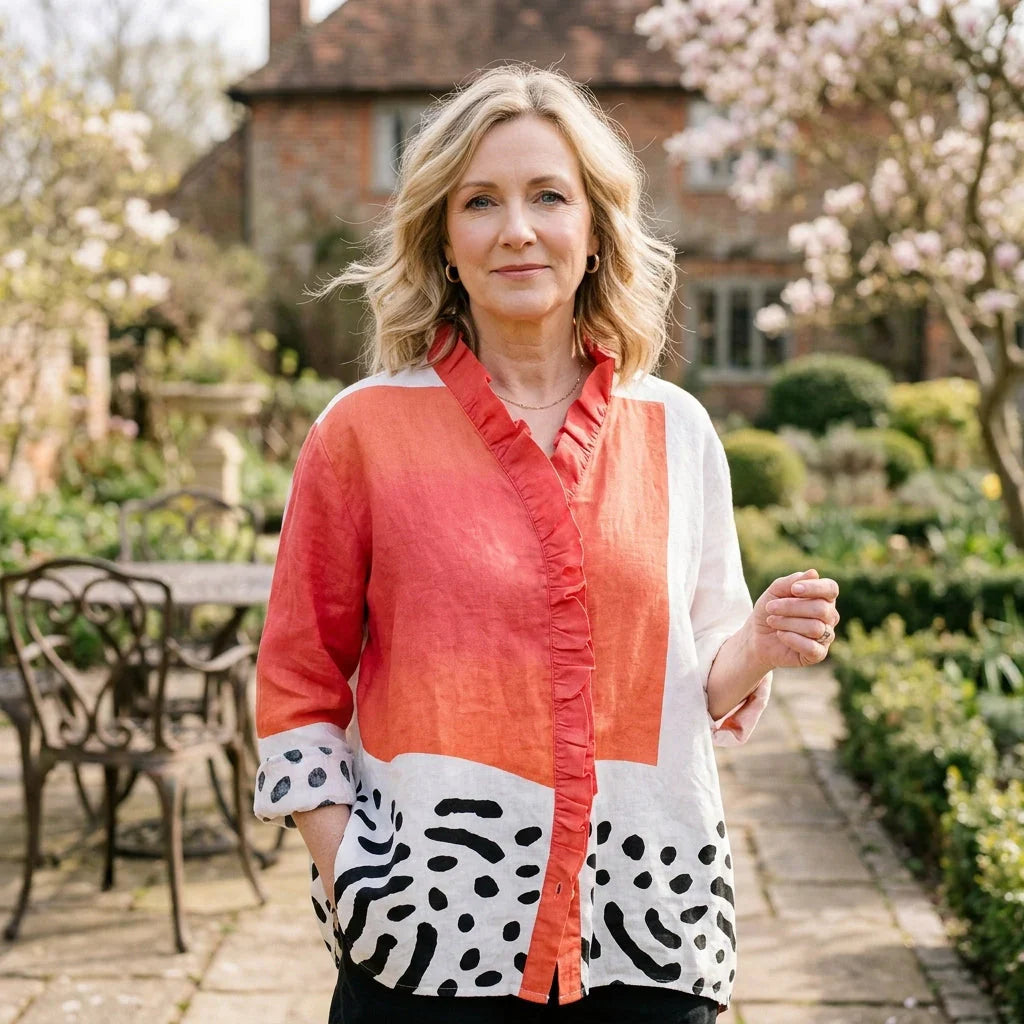 Melinda | Elegant Summer Blouse