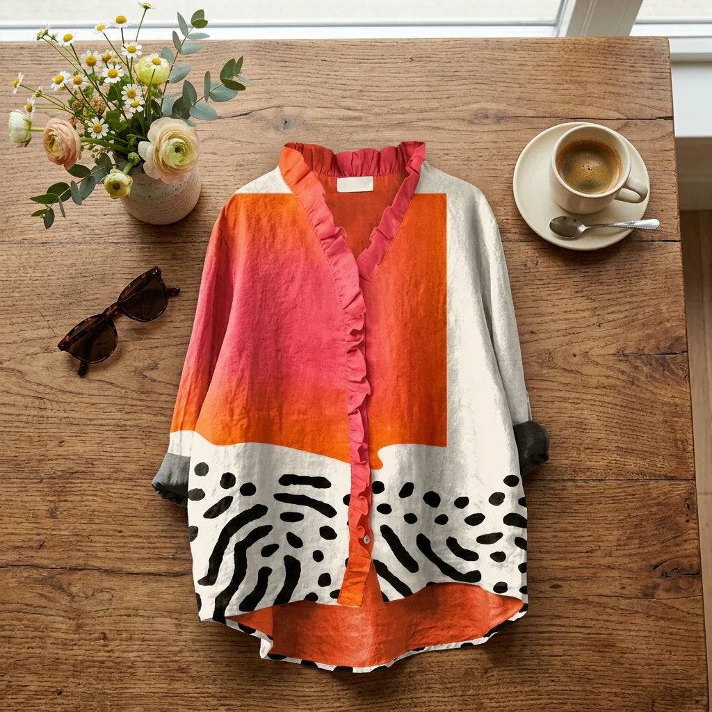 Melinda | Elegant Summer Blouse