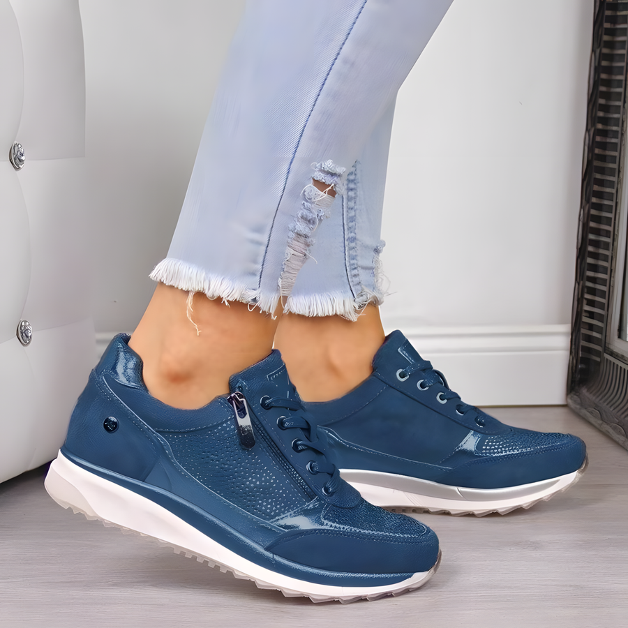 Ginette | Zip-Up Orthopedic Sneakers