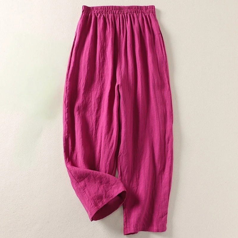 Amalia - Flowy Wide-Leg Pants