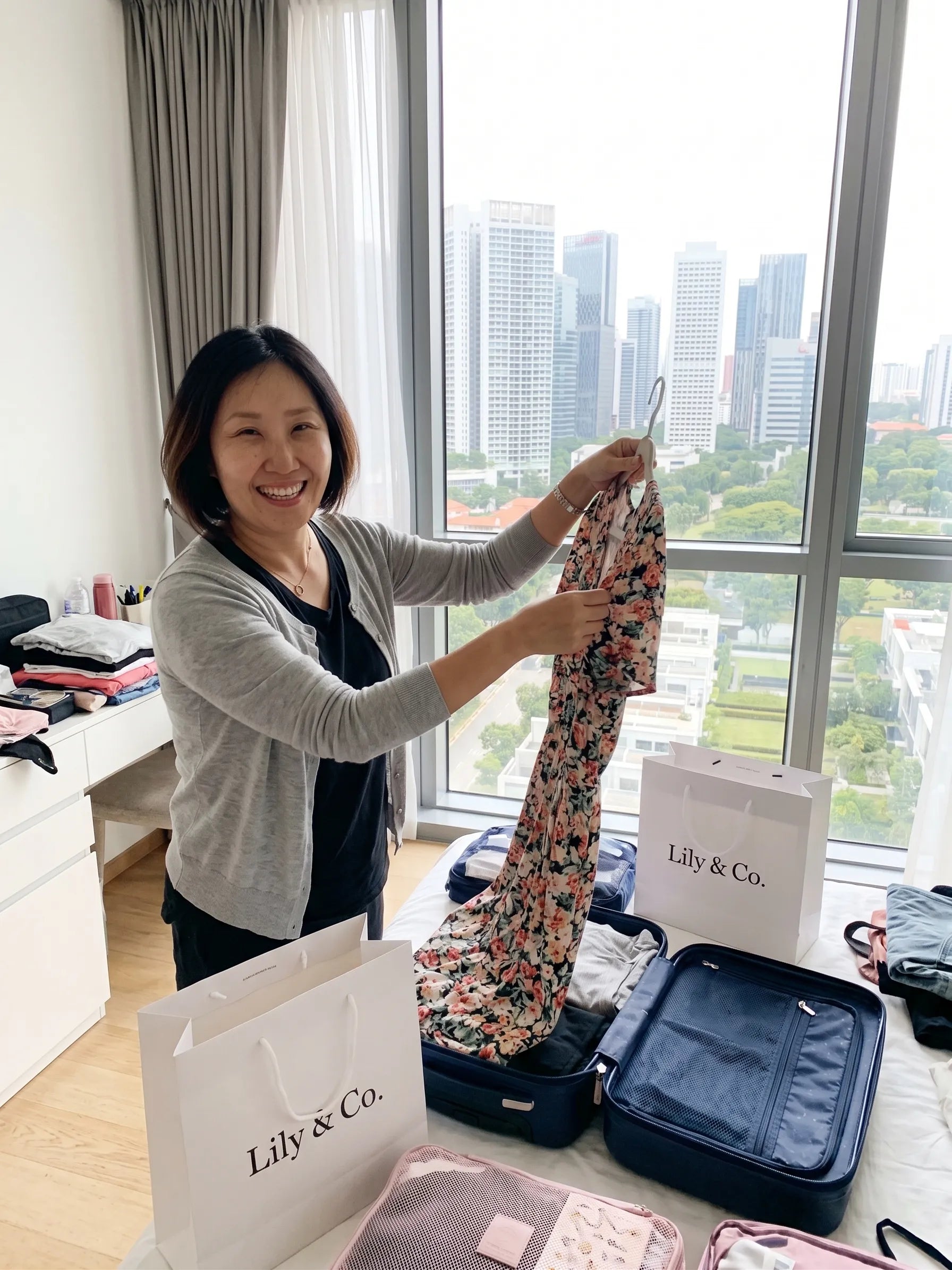 Kim Hwa's Lily & Co. outfit